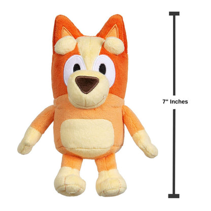Bluey Friends 7" Inch Stuffed Animal Plush Toy, Bingo