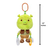 Shrek 12 Inch On-the-Go Soft Activity Teether Toy