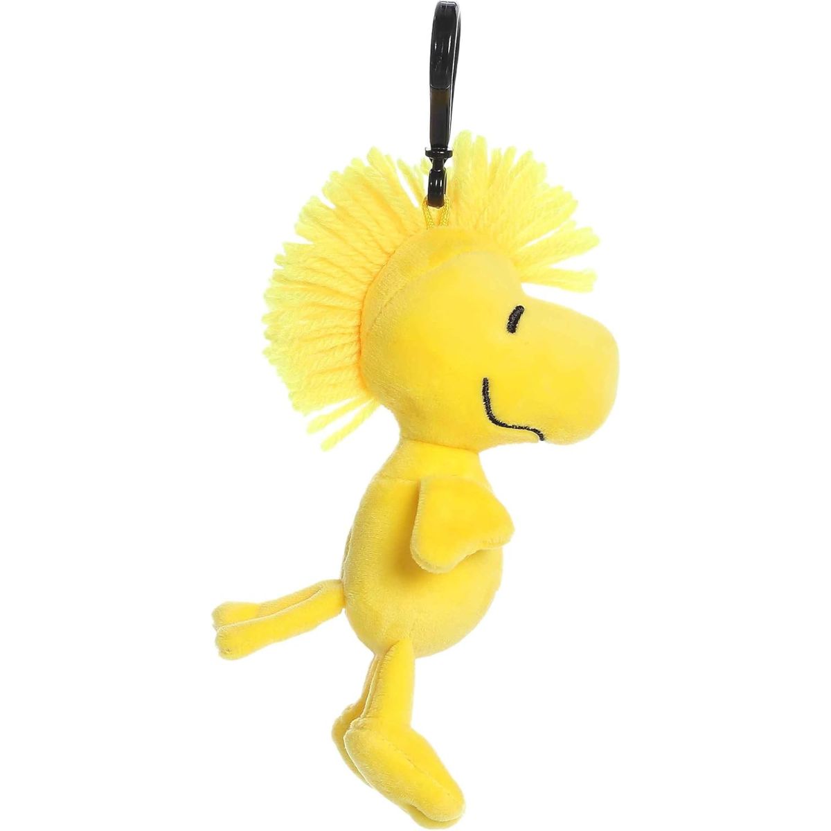 Aurora® Peanuts Woodstock 5 Inch Clip On Keychain Plush Stuffed Animal