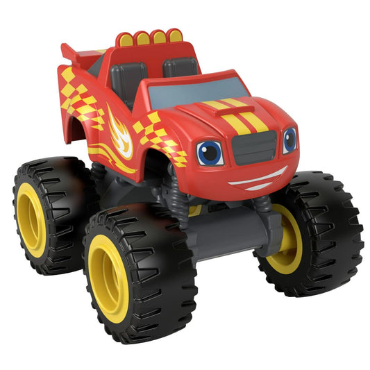 Fisher-Price Nickelodeon Blaze and the Monster Machines Diecast Vehicle, Racing Flag Blaze