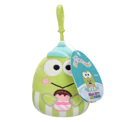 Squishmallows™ 3.5 Inch Hello Kitty® and Friends Clip-On Plush, 5 Pack Set