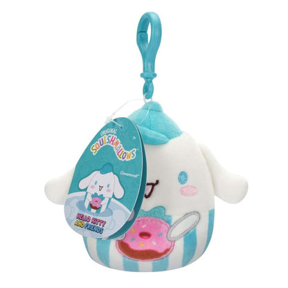 Squishmallows™ 3.5 Inch Hello Kitty® and Friends Clip-On Plush, 5 Pack Set