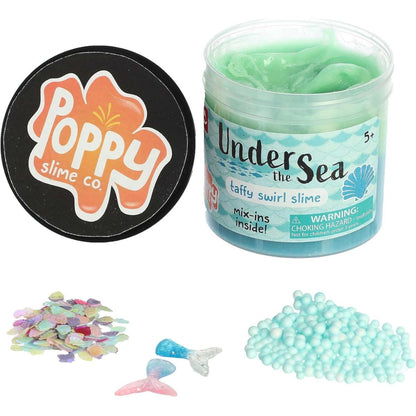 Aurora Toys Poppy Slime Co. Under the Sea Taffy Swirl Slime