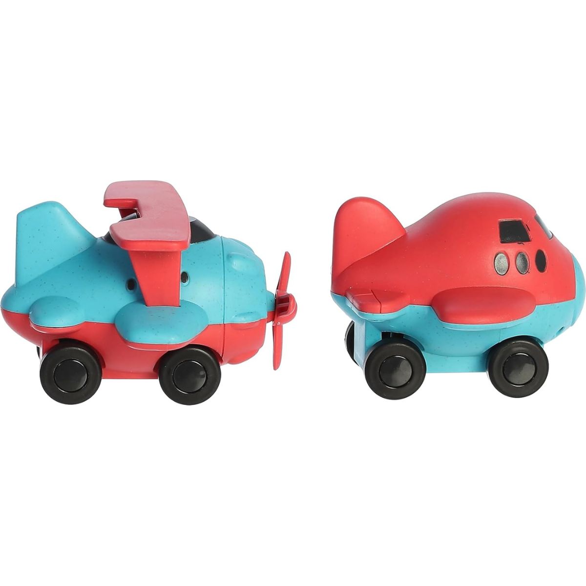 Aurora® Toys Wheatley™ Mini Planes 4" Inch Plane Toy Set, Blue & Red Airplane