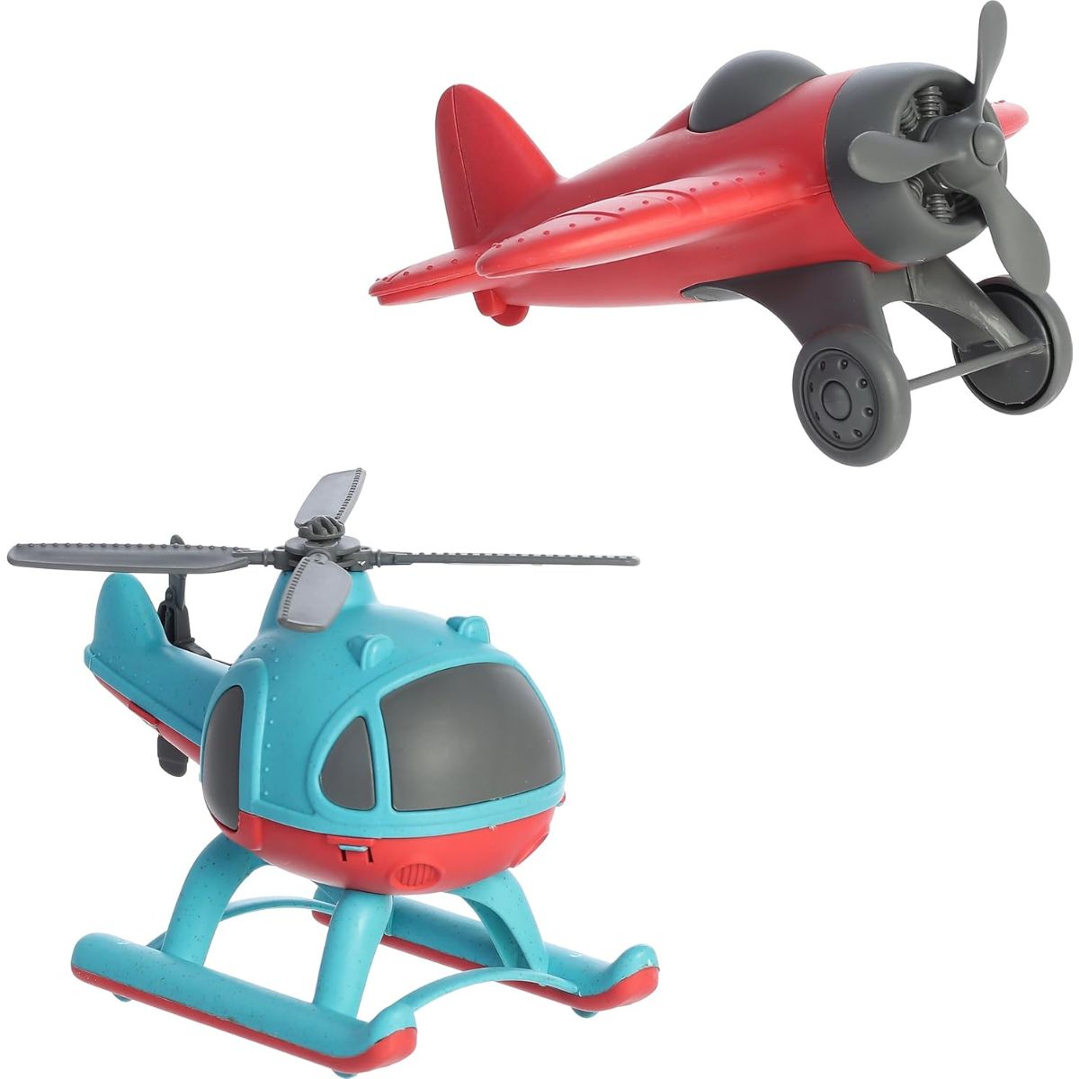 Aurora® Toys Wheatley™ 10" Inch Mini Plane & Helicopter Toy Set