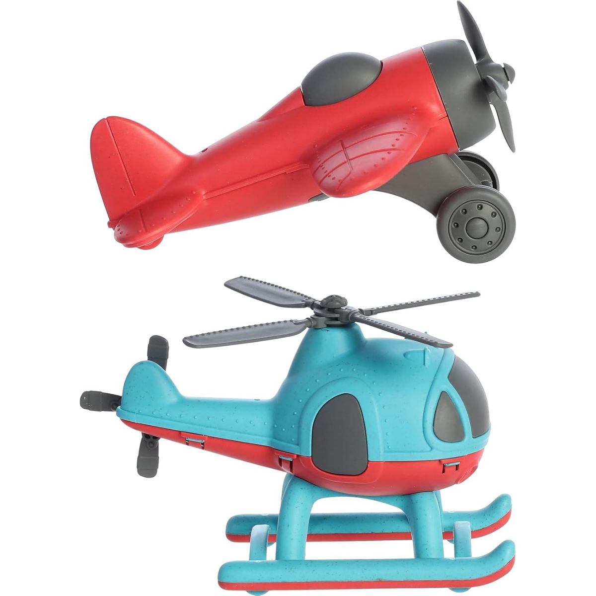 Aurora® Toys Wheatley™ 10" Inch Mini Plane & Helicopter Toy Set