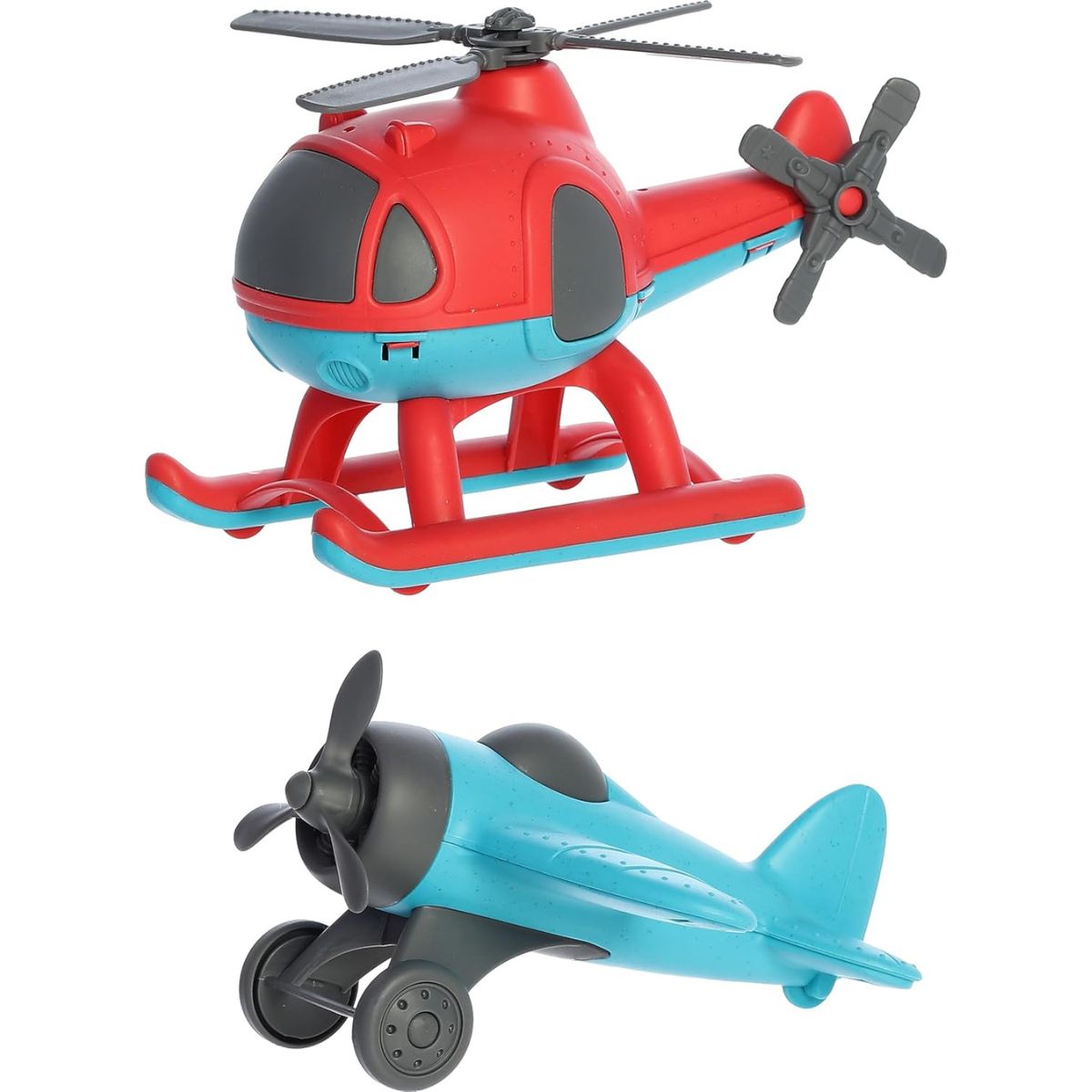 Aurora® Toys Wheatley™ 10" Inch Mini Plane & Helicopter Toy Set