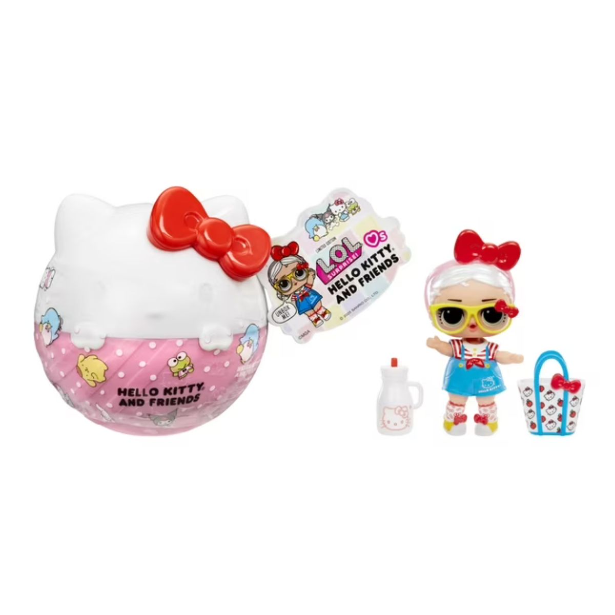 LOL Surprise Loves Hello Kitty and Friends Limited Edition Doll, 7 Surprises, 1 Random Doll
