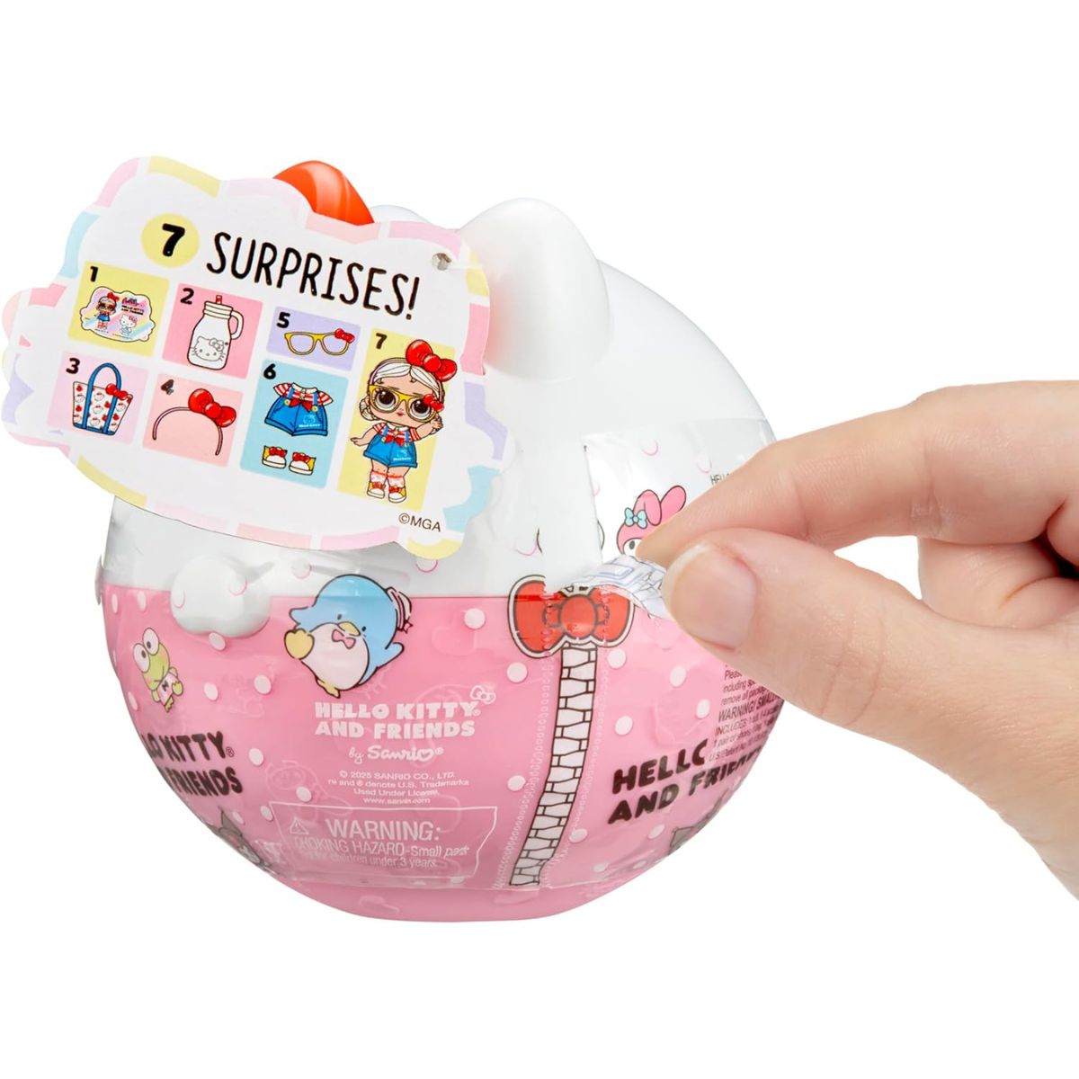 LOL Surprise Loves Hello Kitty and Friends Limited Edition Doll, 7 Surprises, 1 Random Doll