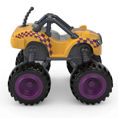 Fisher-Price Nickelodeon Blaze and the Monster Machines Diecast Vehicle, Racing Flag Stripes