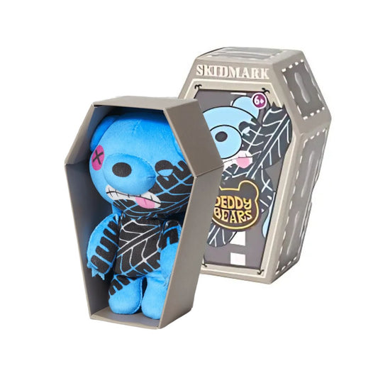 Deddy Bears Coffin 5" Inch Stuffed Animal Plush Toy Series 3, Skidmark