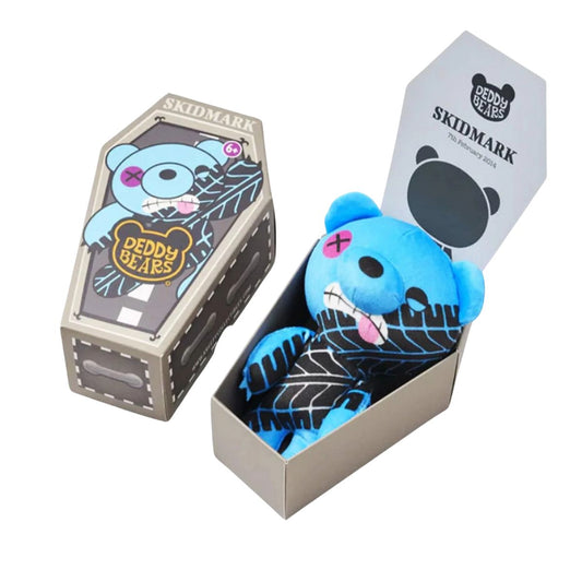 Deddy Bears Coffin 5" Inch Stuffed Animal Plush Toy Series 3, Skidmark