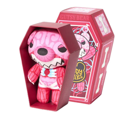 Deddy Bears Coffin 5" Inch Stuffed Animal Plush Toy Series 3, Gutsy Bear