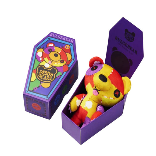 Deddy Bears Coffin 5" Inch Stuffed Animal Plush Toy Series 3, Bulgebear