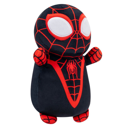 Squishmallows Hugmees Marvel Spidey and His Amazing Friends 10" inch Stuffed Toy, Miles Morales