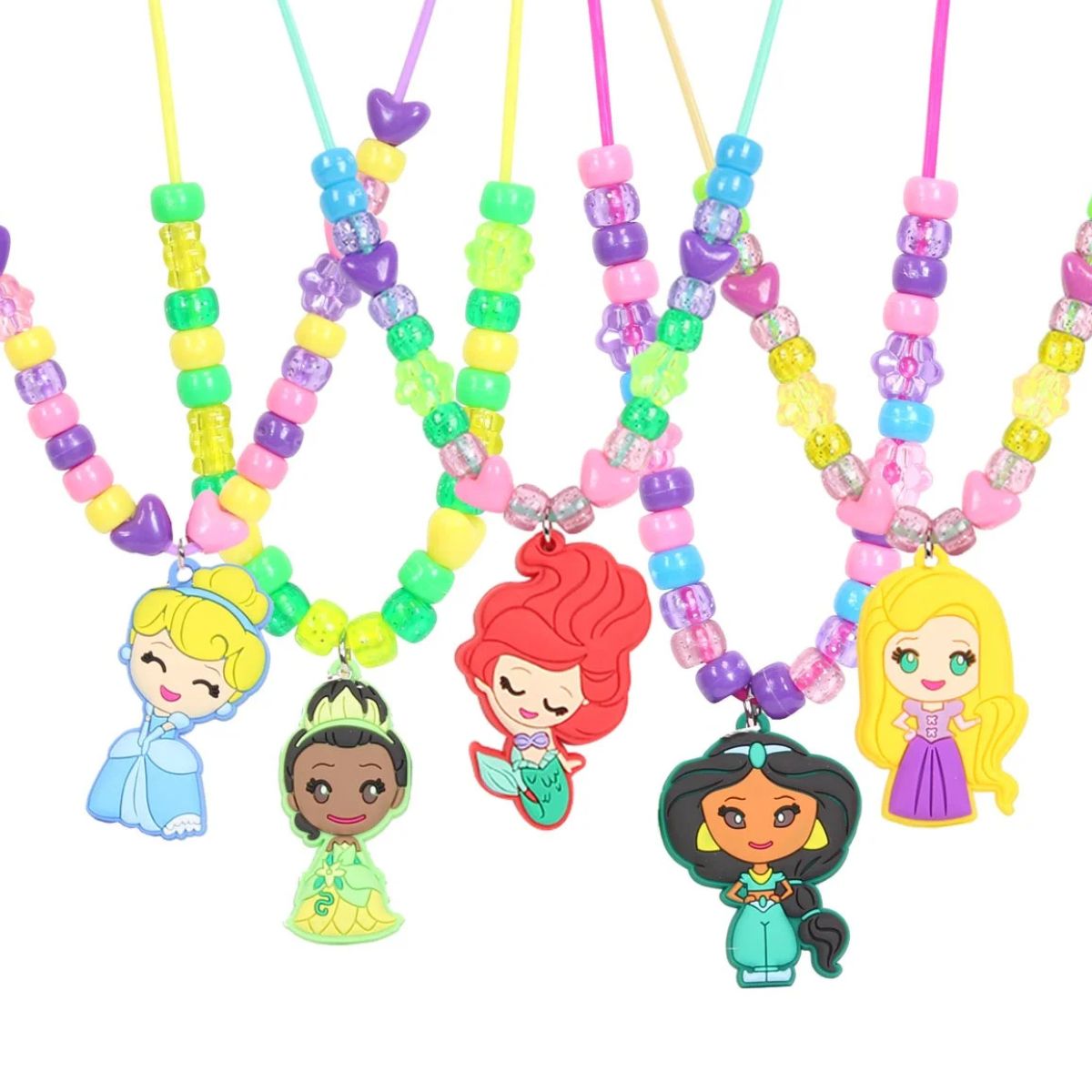 Tara Toys Disney Princess Necklace Activity Set, 205 Pieces