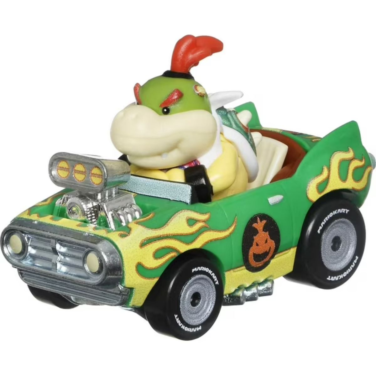 Mattel Hot Wheels Mario Kart Bowser Jr. Die-Cast Vehicle 1:64 Scale