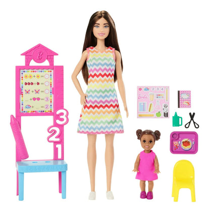 Barbie You Can Be Anything, Brunette Teacher Playset