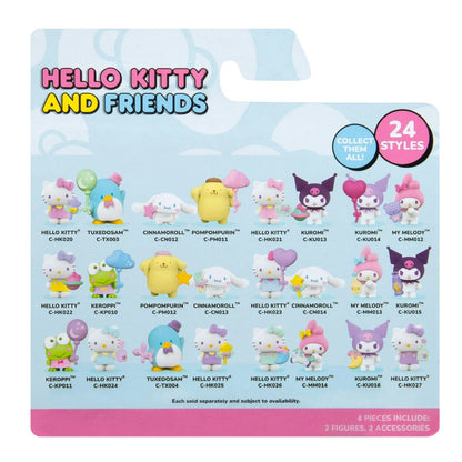 Hello Kitty® and Friends 2" Inch Dreamland 2 Figure Pack,  Tuxedo Sam & Hello Kitty