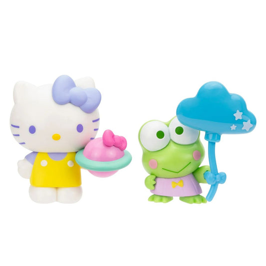 Hello Kitty® and Friends 2" Inch Dreamland 2 Figure Pack, Hello Kitty & Keroppi