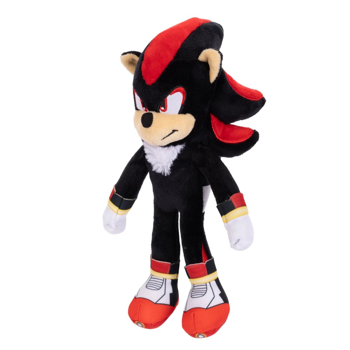 Jakks Pacific Sonic The Hedgehog 3 Movie Plush 9-Inch Collectible Toy, Shadow
