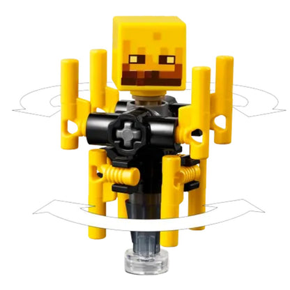 LEGO® Minecraft Nether Lava Battle Building Kit 21266, 99 Pieces