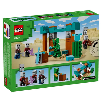 LEGO® Minecraft The Illager Desert Patrol Building Kit 21267, 105 Pieces