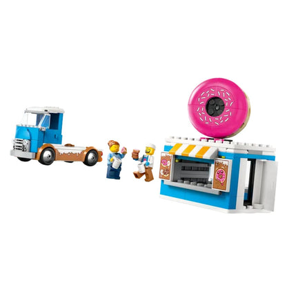 LEGO® City Donut Truck Toy Building Set 60452, 196 Pieces