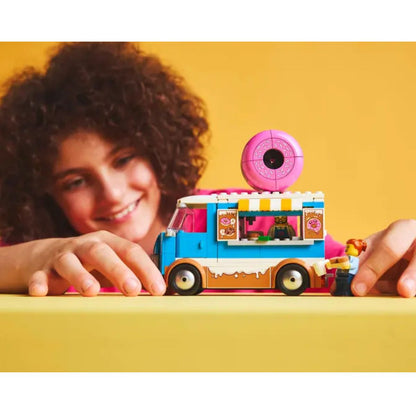 LEGO® City Donut Truck Toy Building Set 60452, 196 Pieces