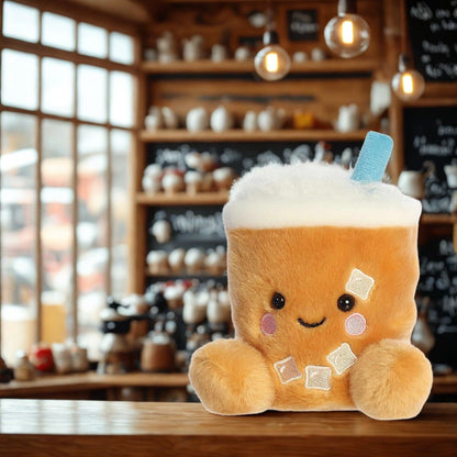 Aurora® Palm Pals™ Ashley Iced Coffee™ 5 Inch Stuffed Animal Toy #1-555 Cravings