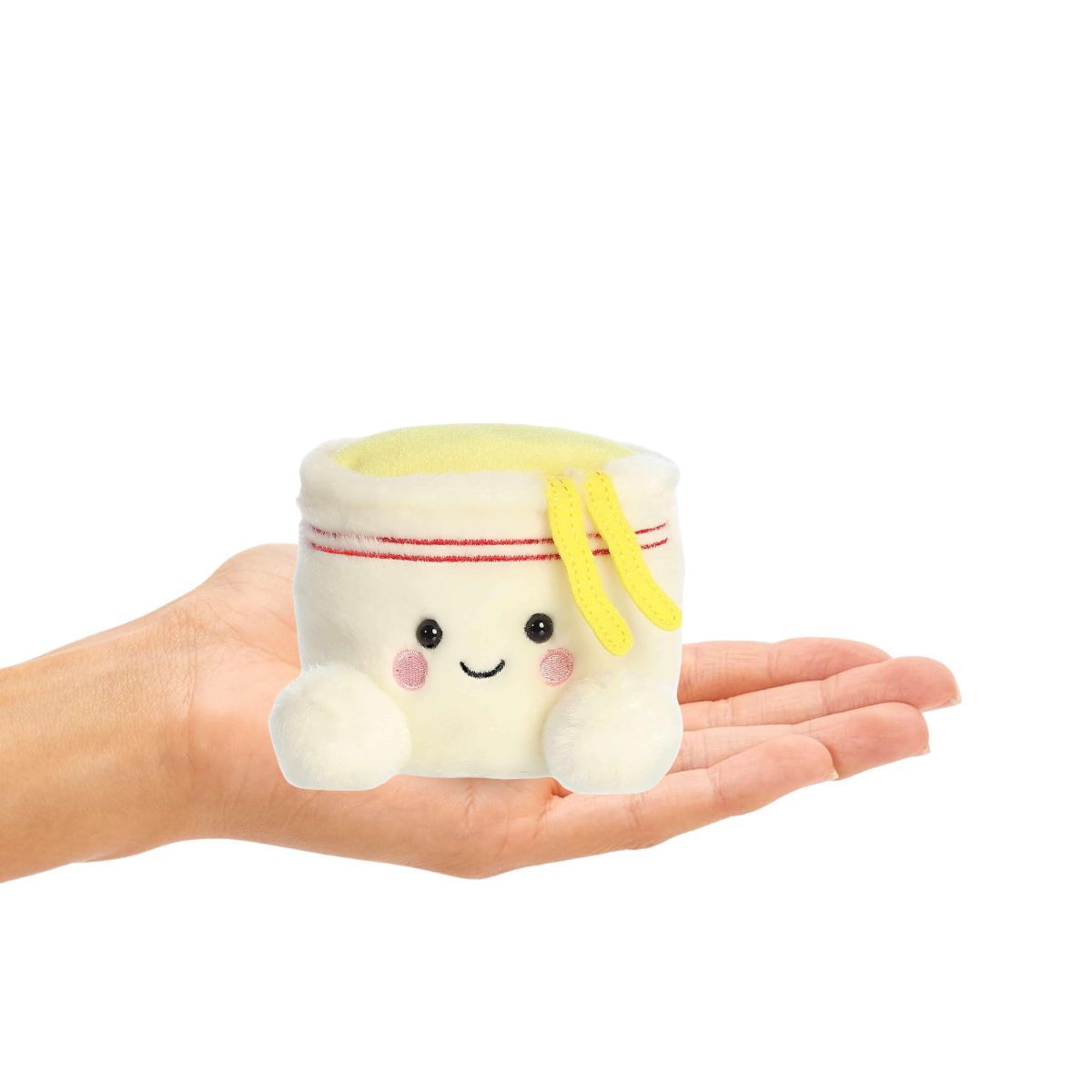 Aurora® Palm Pals™ Dashi Cup Ramen Noodles™ 5 Inch Stuffed Animal Toy #1-557 Cravings