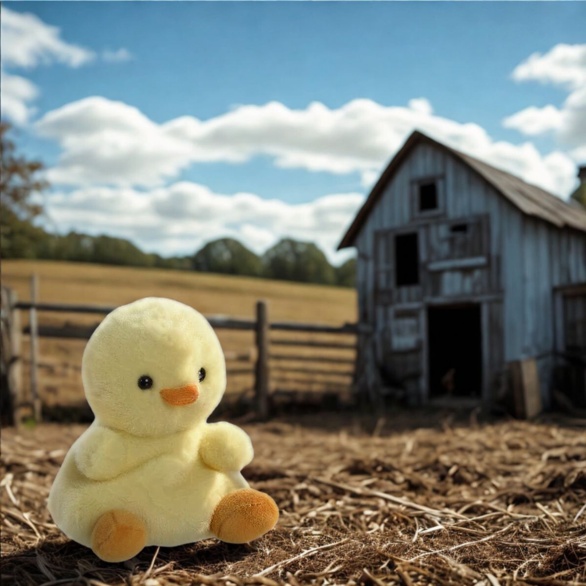 Aurora® Palm Pals™ Betsy Chick™ 5 Inch Stuffed Animal Toy #1-020 Barn