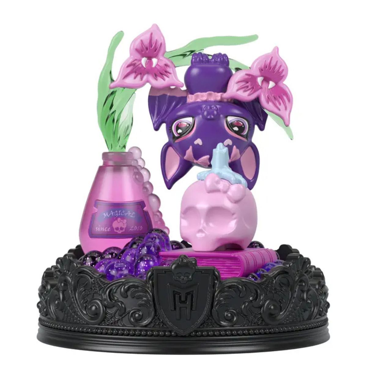 Monster High Pet Animal Terrarium On the Go Keychain, 1 Random Keychain