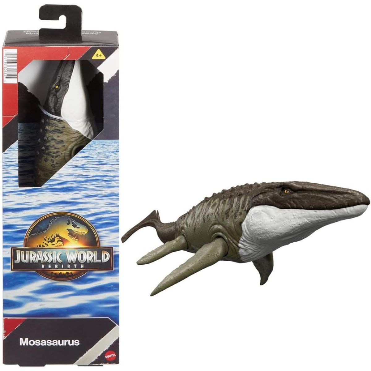 Jurassic World Rebirth 12" Inch Mosasaurus Dinosaur Action Figure Toy