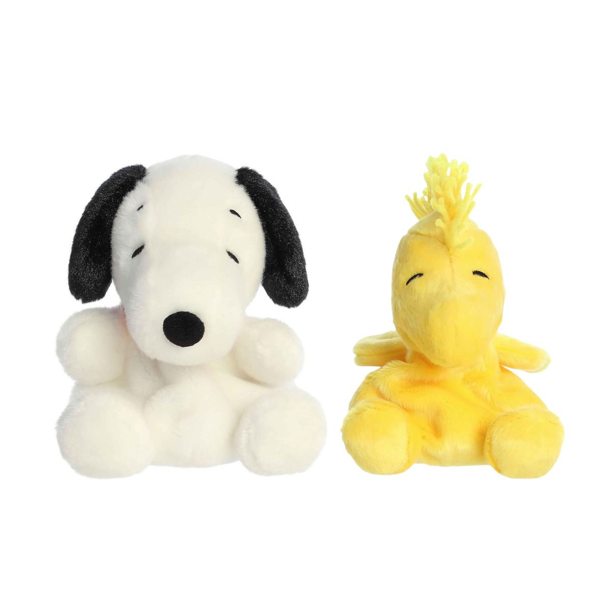Aurora® Palm Pals™ Peanuts Duo 5" Inch Plush Set, Snoopy & Woodstock