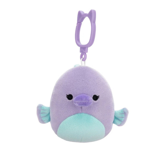 Squishmallows 3.5" Inch Clip-On Saleema the Paddle Fish Plush Toy #2695
