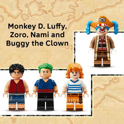 LEGO® ONE PIECE Buggy the Clown’s Circus Tent Building Kit 75637, 573 Pieces