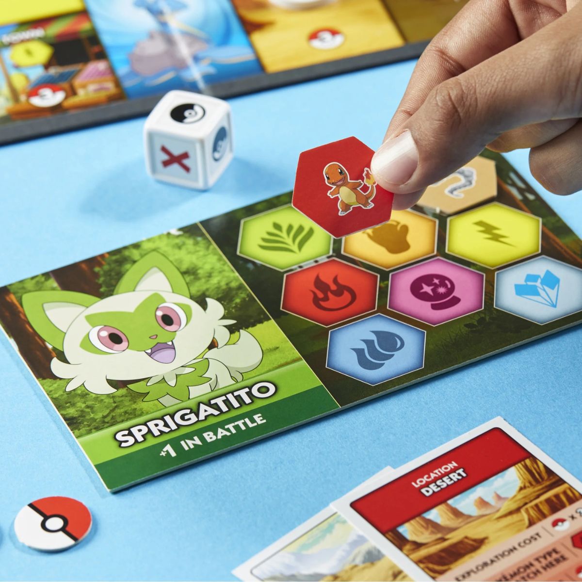 Monopoly Pokémon Edition Board Game 2 to 4 Players, Ages 8+