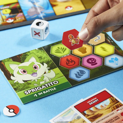 Monopoly Pokémon Edition Board Game 2 to 4 Players, Ages 8+