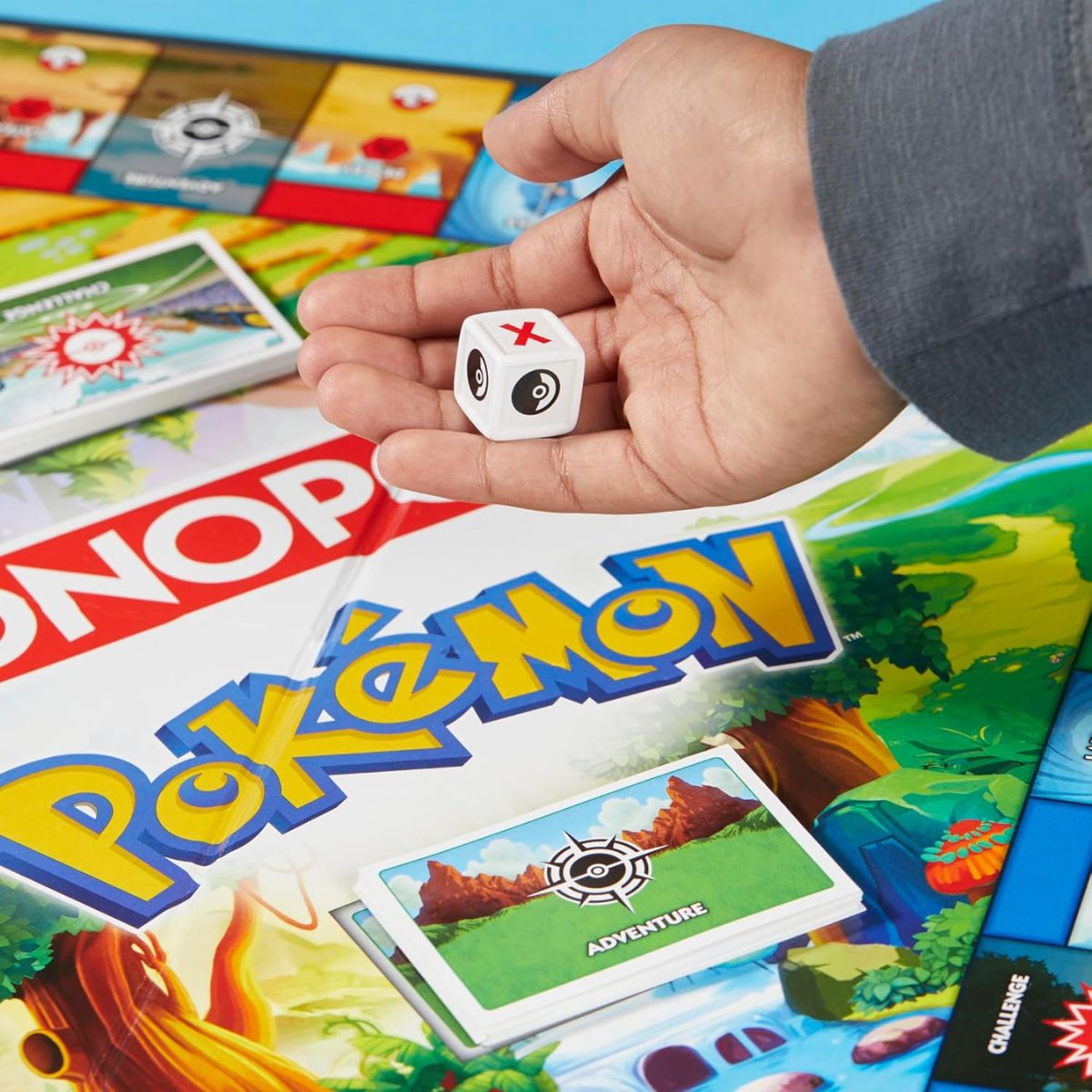 Monopoly Pokémon Edition Board Game 2 to 4 Players, Ages 8+