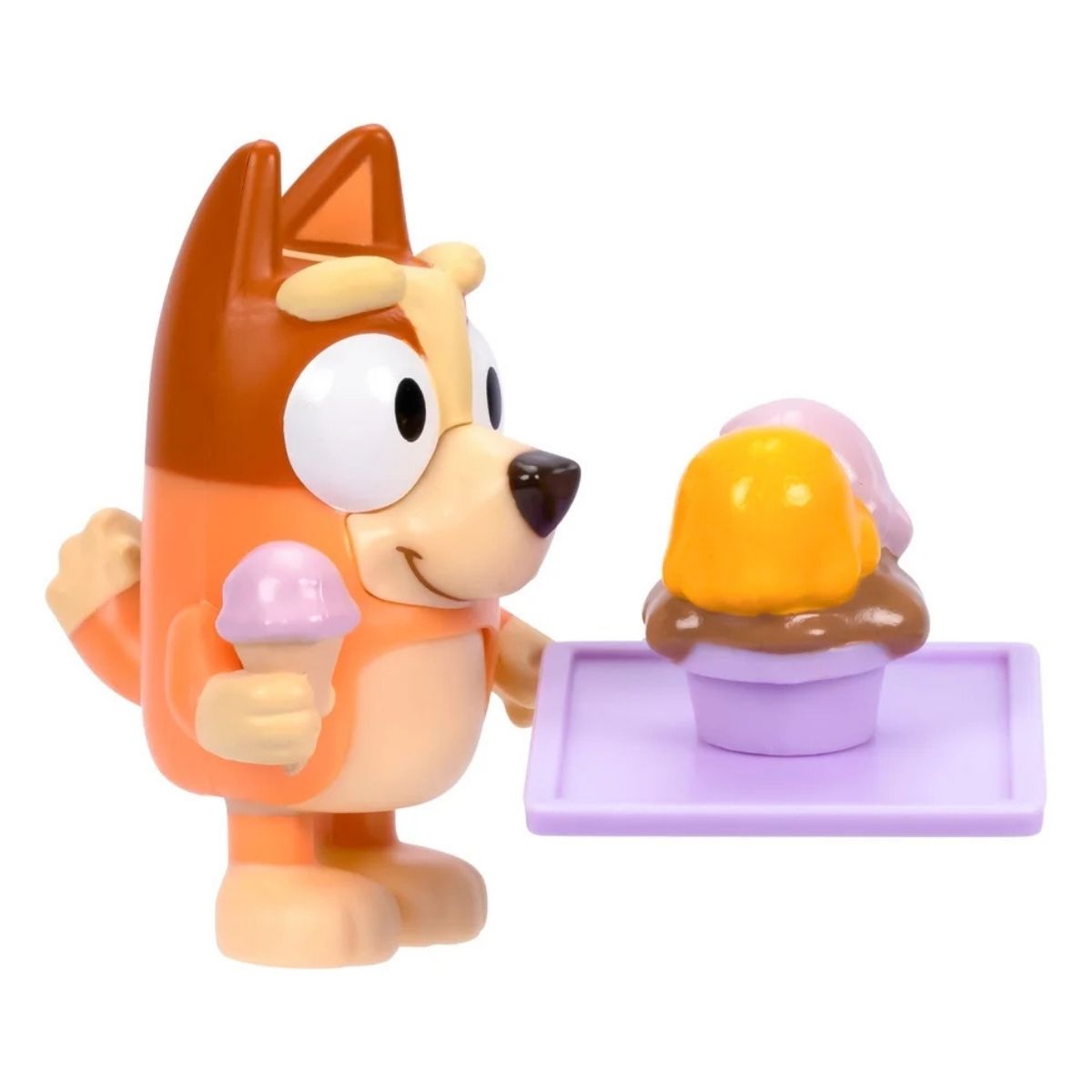 Bluey Story Starter Pack, Bingo & Ice Cream 3" Inch Toy Figure