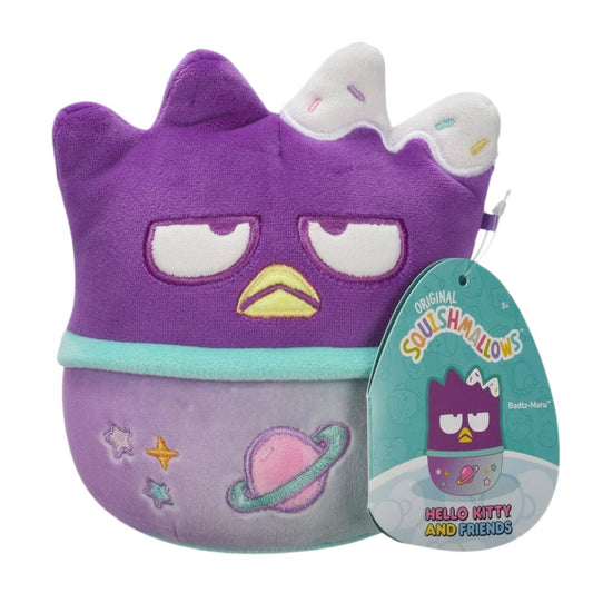 Squishmallows Official Kellytoy 8" Hello Kitty & Friends Badtz-Maru, Dreamland Series