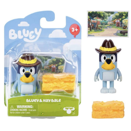 Bluey Story Starter Pack, Bluey & Hay Bale 2