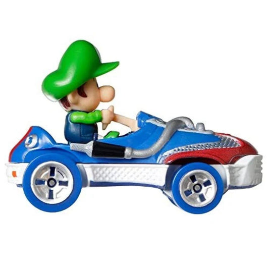 Hot Wheels Mario Kart 1:64 Die-Cast Baby Luigi Sneaker Vehicle Car