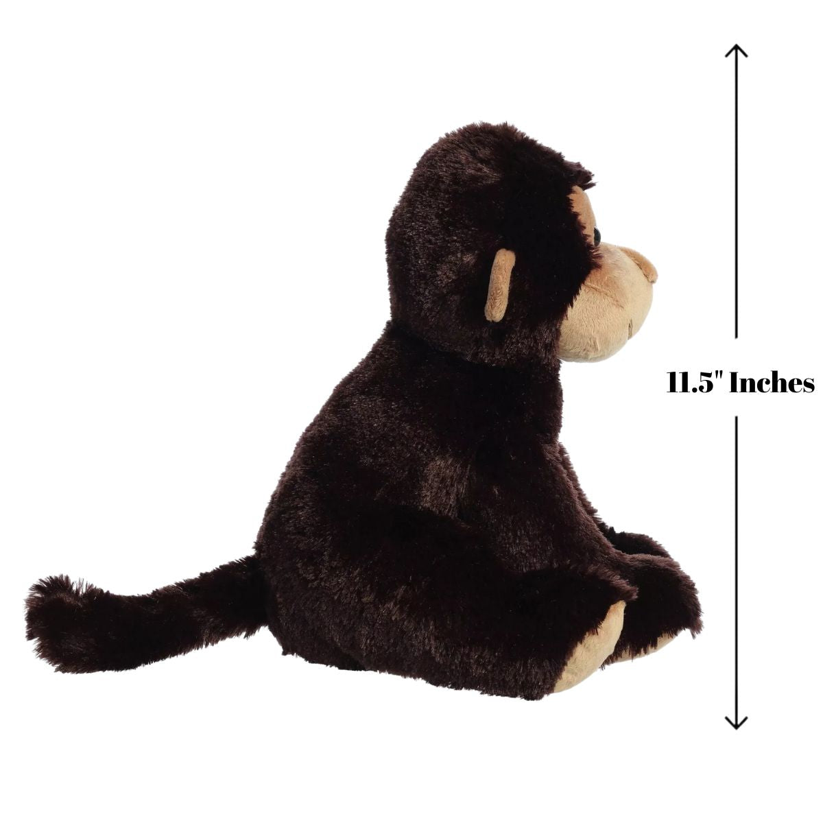 Aurora® Adorable 11.5" Inch Stuffed Animal Plush Toy, Monkey