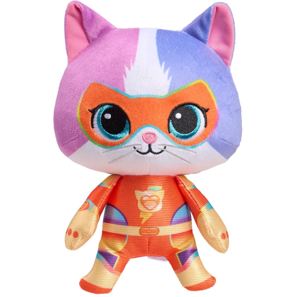 Disney Junior SuperKitties Su-Purr Charged 7" inch Buddy Stuffed Animal Plush Toy