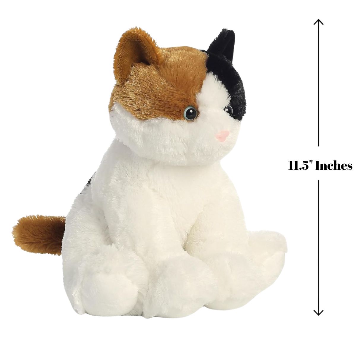 Aurora® Adorable 11.5" Inch Stuffed Animal Plush Toy, Esmeralda the Cat