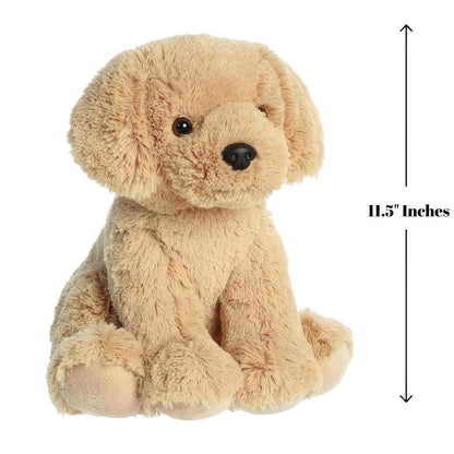 Aurora® Adorable 11.5" Inch Stuffed Animal Plush Toy, Golden Lab Labrador