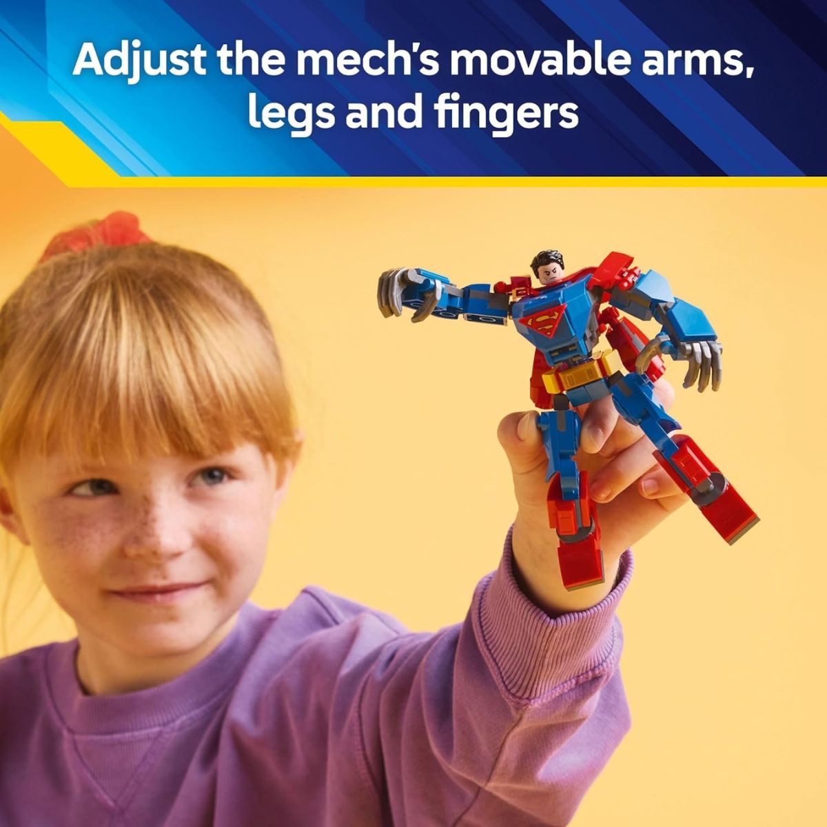 LEGO® DC Superman Mech vs. Lex Luthor Building Kit 76302, 120 Pieces