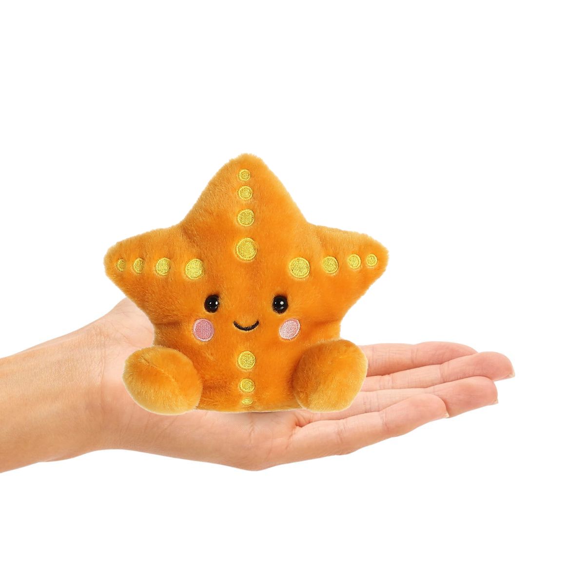 Aurora® Palm Pals™ Treasure Starfish™ 5 Inch Stuffed Animal Toy #1-109 Aquatic